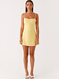 Cindy Mini Dress - Yellow - thumbnail 2