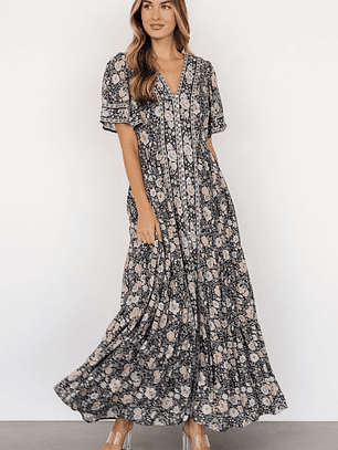 Cheryl Maxi Dress | Midnight Floral