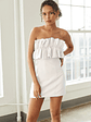 Cassandra Strapless Ruffle Bodycon Mini Dress - thumbnail 1