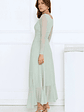 Darling At Dusk Long Sleeve Maxi Dress Sage - thumbnail 4