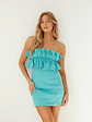Cassandra Strapless Ruffle Bodycon Mini Dress - thumbnail 8