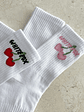 Club 14 Trinity 2 Pack Socks White - thumbnail 3