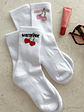 Club 14 Trinity 2 Pack Socks White - thumbnail 4