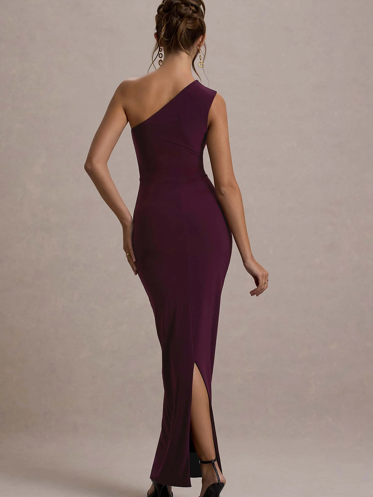 Dalarie | Port One-Shoulder Gathered Maxi Dress 2
