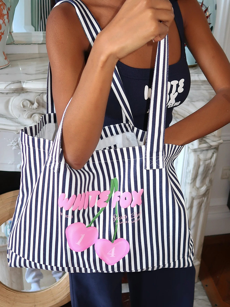 Club 14 Trinity Tote Bag Navy 2