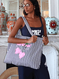 Club 14 Trinity Tote Bag Navy - thumbnail 4