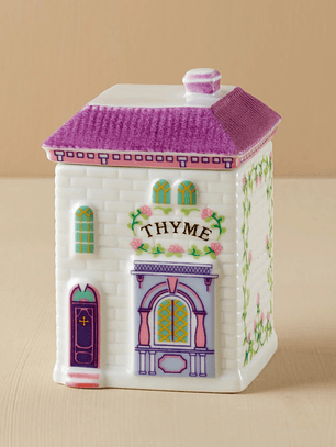 CS Lenox Spice Village Thyme Spice Jar