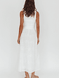Dalayla Sleeveless Eyelet Maxi Dress White - thumbnail 3