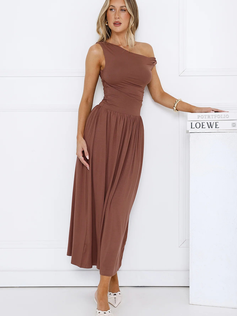 Coastal Daydream Off Shoulder Midi Dress 10