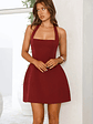 Certified Stylish Halter Mini Dress - thumbnail 9