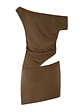 Cobi Mini Dress 2.0 - Brown - thumbnail 6