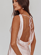 Cassiopeia Open Back Mini Dress Blush - thumbnail 6