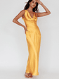 Cassiopeia Open Back String Tie Maxi Dress Mango - thumbnail 3