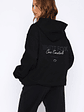 Core Essentials Oversized Hoodie Black - thumbnail 5