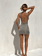 Cassius Mini Dress Silver - thumbnail 7