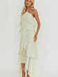 Darylyn Tiered Ruffle Maxi Dress Sage - thumbnail 6