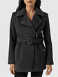 Daltrey Biker Coat - Charcoal - thumbnail 3