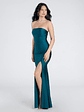 Cheryl Strapless Slit Mermaid Formal Dress - thumbnail 4