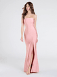 Cheryl Strapless Slit Mermaid Formal Dress - thumbnail 5