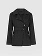 Daltrey Biker Coat - Charcoal - thumbnail 7