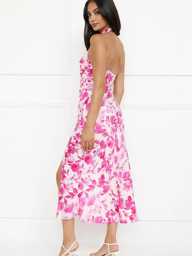 Cupid’S Kiss Halter Midi Dress 9