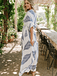 Corinth Maxi Dress | Navy Print - thumbnail 5