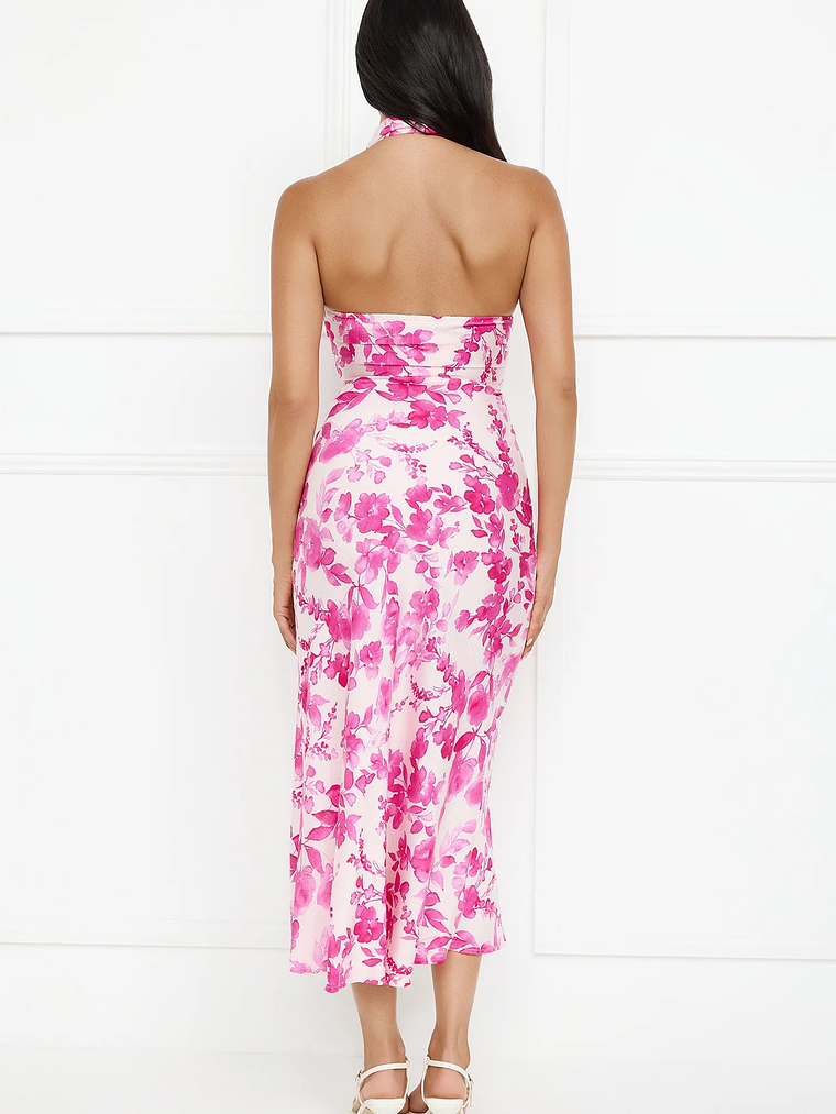 Cupid’S Kiss Halter Midi Dress 10