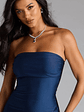 Cheryl Strapless Slit Mermaid Formal Dress - thumbnail 11