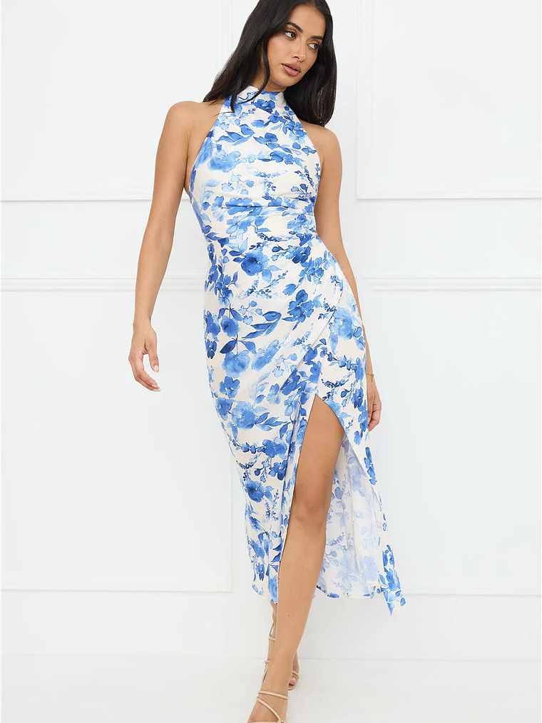 Cupid’S Kiss Halter Midi Dress 13