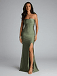 Cheryl Strapless Slit Mermaid Formal Dress - thumbnail 14