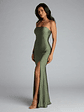 Cheryl Strapless Slit Mermaid Formal Dress - thumbnail 17