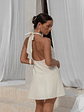 Coconut Sips Halter Mini Dress Yellow - thumbnail 6