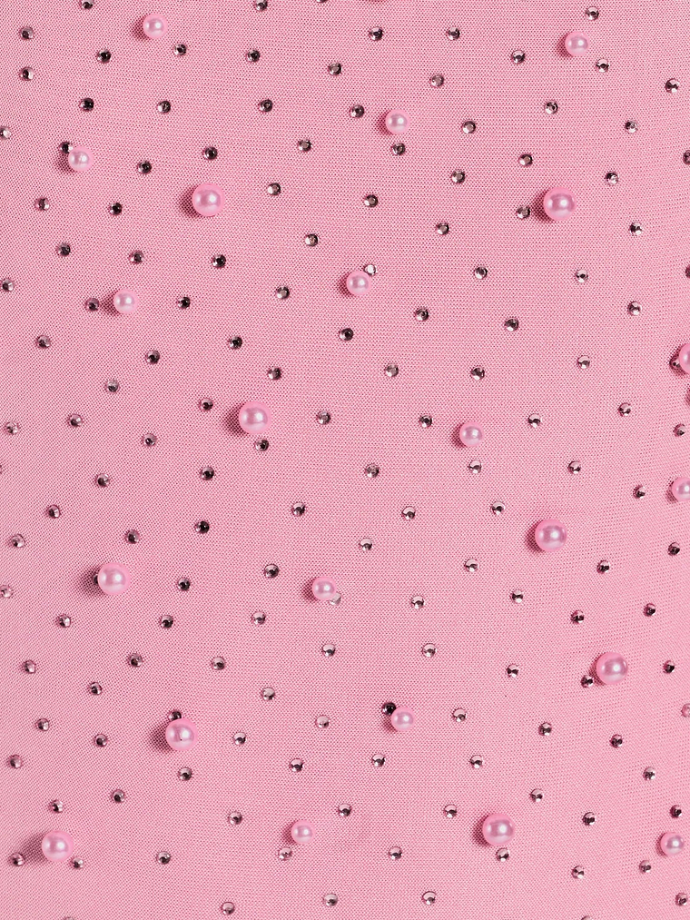 Catalina Rhinestone And Pearl Formal Mini Dress 4