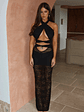 Codi Maxi Dress Black - thumbnail 4