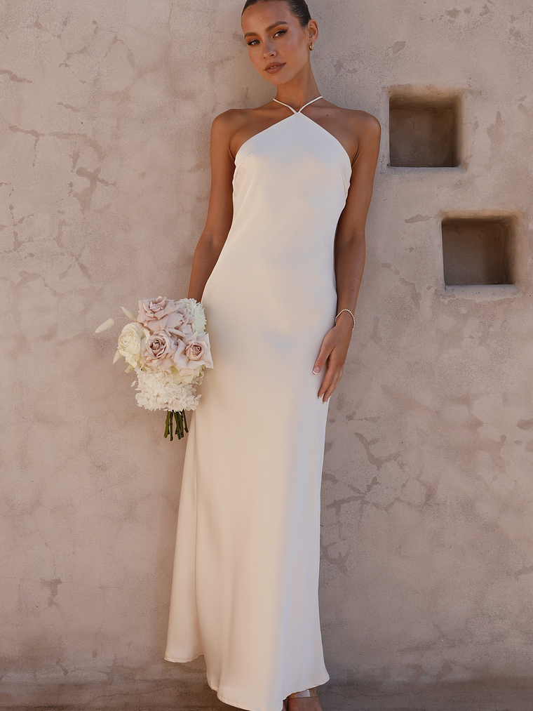 Chiara Maxi Dress - Champagne 6