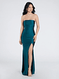 Cheryl Strapless Slit Mermaid Formal Dress - thumbnail 36