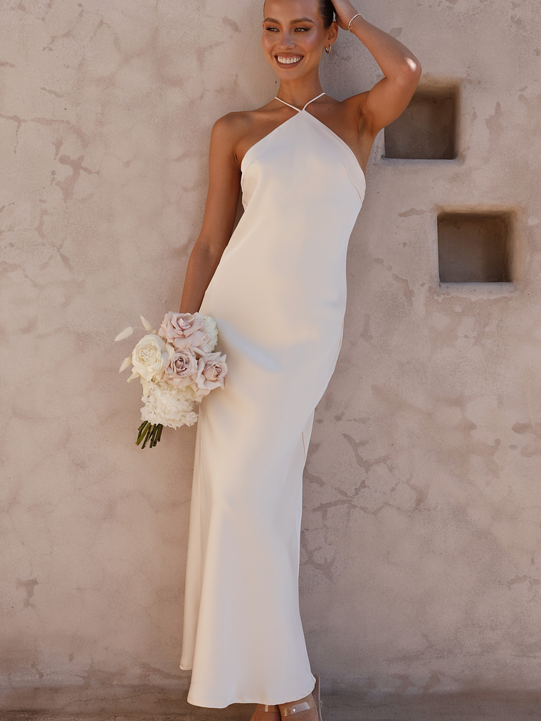 Chiara Maxi Dress - Champagne 8