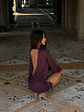Colet Mini Dress Plum - thumbnail 2