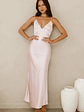 Chic 'Fit Slip Satin Maxi Dress - thumbnail 1