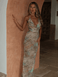 Colette Maxi Dress Iridescent Pearl - thumbnail 5