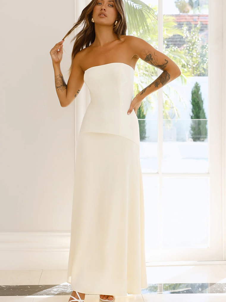 Daydream Darling Strapless Maxi Dress 8