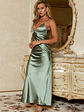 Chic 'Fit Slip Satin Maxi Dress - thumbnail 9