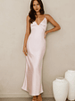 Chic 'Fit Slip Satin Maxi Dress - thumbnail 12