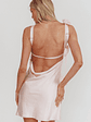 Collecting Memories Backless Rosette String Mini Dress Pink - thumbnail 2