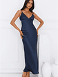 Chic 'Fit Slip Satin Maxi Dress - thumbnail 15