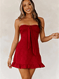 Dance Playlist Strapless Mini Dress - thumbnail 13