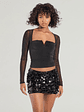 Dance The Night Away Sequin Mini Skirt - thumbnail 4