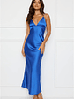 Chic 'Fit Slip Satin Maxi Dress - thumbnail 26