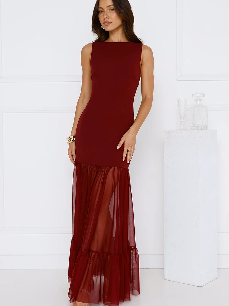 Chic Whispers Maxi Dress 1