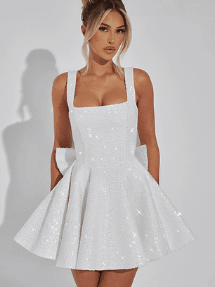 Dorothy Mini Dress - Ivory